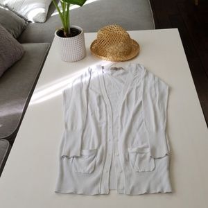 Zara white cardigan